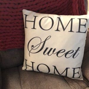 NEW “Home Sweet Home” pillow cover so cute!!!